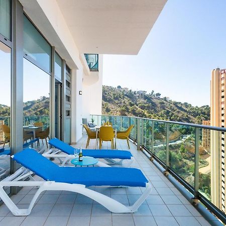 Appartamento Skyline 10 Gran Terraza Privada Con Vistas Espectaculares Benidorm Esterno foto