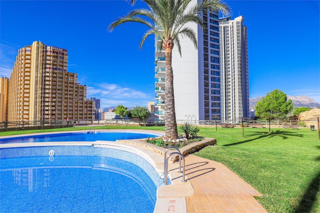 Appartamento Skyline 10 Gran Terraza Privada Con Vistas Espectaculares Benidorm Esterno foto